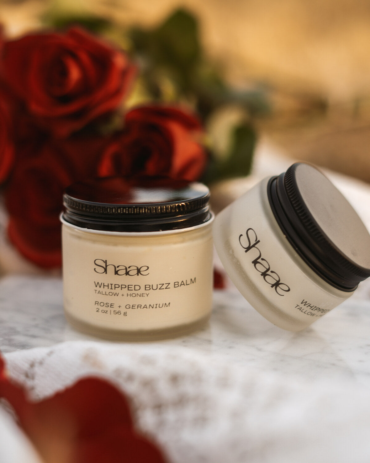 Whipped Buzz Balm - Rose & Geranium